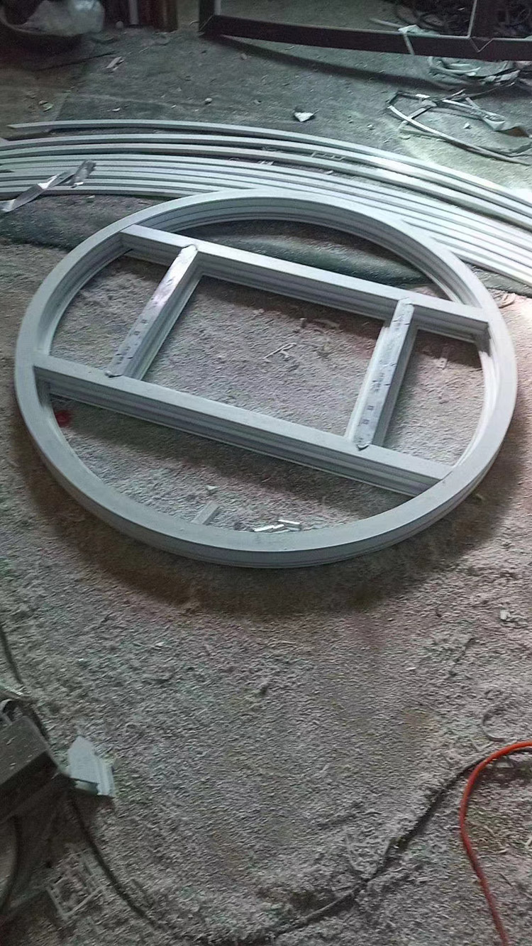 圓型塑鋼型材拉彎